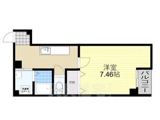 グランツあびこ2【1階】の間取り