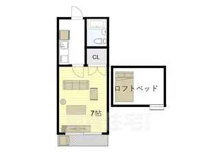 Model Room大和田第4(さんわ)【202号室】の間取り