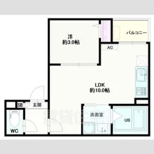 Jack odaka3【1階】の間取り