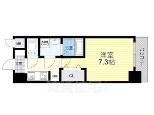 S-RESIDENCE三国WEST【11階】の間取り