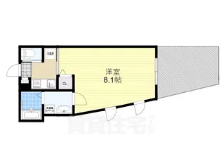大阪府堺市堺区楠町1丁【アパート】の間取り
