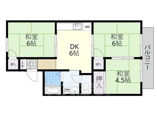 サードオーエム【2階】の間取り