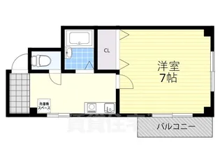 ボヌールK【1階】の間取り