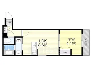 Residence Haru 1【2階】の間取り