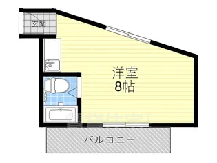 トラッディハウス吹田ファイブ【2階】の間取り