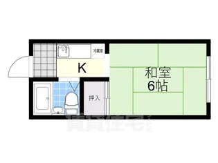 ハイツ苅原【2階】の間取り