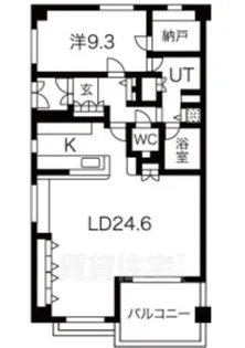 名次町ロジュマン【2階】の間取り
