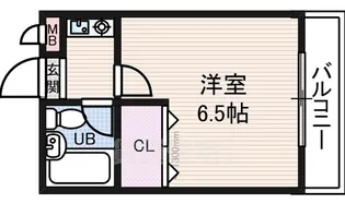 ハイツ朱峰第二【2階】の間取り