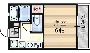 HBハイツ【1階】の間取り