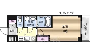 プランドール新大阪PARKレジデンス【2階】の間取り