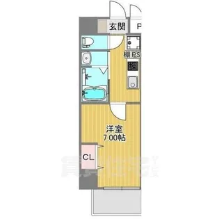 千葉・立花【3階】の間取り