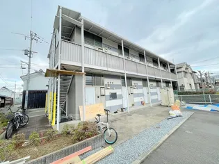 ハイツ大堀【1階】の外観