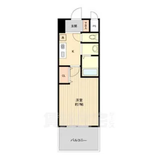 パークフラッツ金山【8階】の間取り