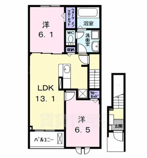 エル・カミーノ【2階】の間取り
