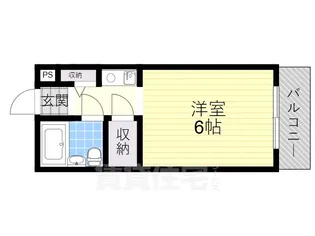 ヴィクトリアコート旭ケ丘【1階】の間取り