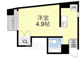 出戸ターミナルハイツ【2階】の間取り