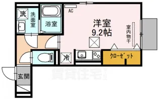 シャルマンヴィオラ【1階】の間取り