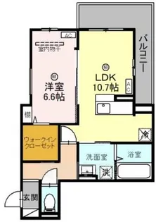 エルフォルク新神戸【3階】の間取り