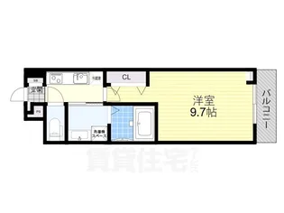 サニーサイド・レオ【1階】の間取り