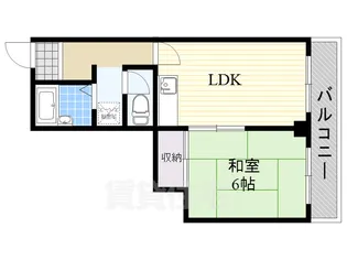 ホワイトハイツカドタ【3階】の間取り