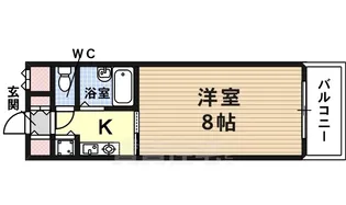 1Kの間取り画像