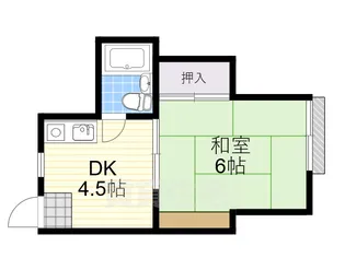 匠ハイツ【1階】の間取り