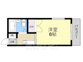 第5丸福マンション【301号室】の間取り