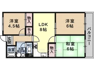 パナグレープ【2階】の間取り