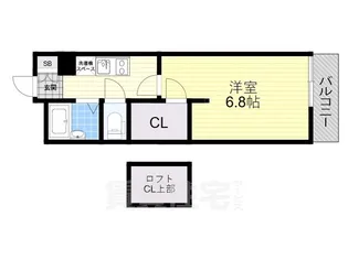 AZUL朝日が丘【3階】の間取り