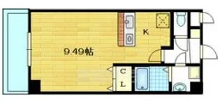 ホワイトスクエア【2階】の間取り