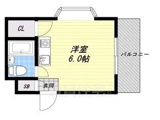 ハイム旭町【2階】の間取り