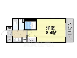 大阪府堺市西区浜寺石津町中1丁【マンション】の間取り