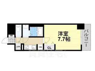 大阪府堺市西区浜寺石津町中1丁【マンション】の間取り