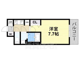 大阪府堺市西区浜寺石津町中1丁【マンション】の間取り