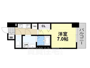 大阪府堺市西区浜寺石津町中1丁【マンション】の間取り