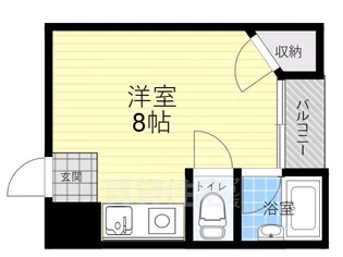 アムールK.M【5階】の間取り