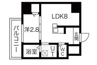エヌエムキャトフヴァンユイット【7階】の間取り