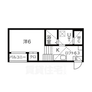 アーバンリュクス【1階】の間取り