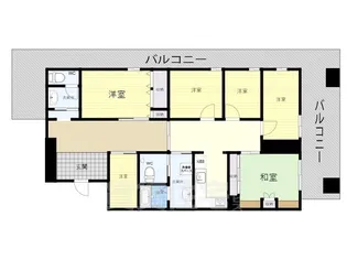 コーラルウェイ2【6階】の間取り