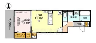 GRAMM深草 South【3階】の間取り