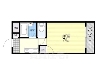 バッカスY&T【2階】の間取り