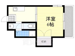 花木ビル【5階】の間取り
