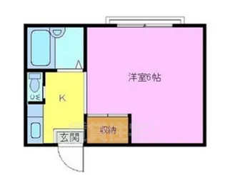 暁21 0号館【1階】の間取り