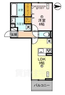 滋賀県大津市膳所2丁目【アパート】の間取り