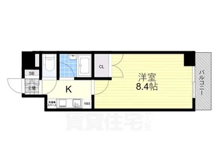 イタニティ・イハラ【9階】の間取り