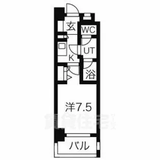 meLiV鶴舞【14階】の間取り