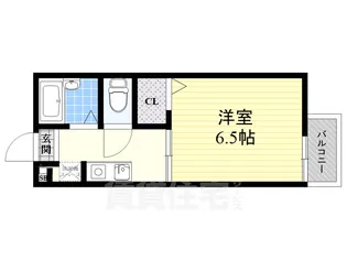 大阪府吹田市上山手町【アパート】の間取り