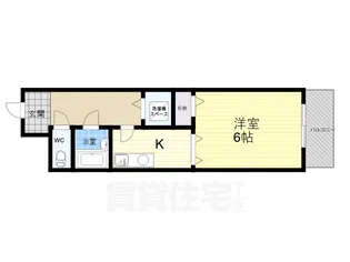 フォンテーヌブロー【5階】の間取り