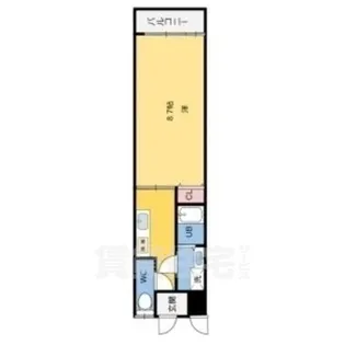 CENT FORCE OKEHAZAMA【3階】の間取り