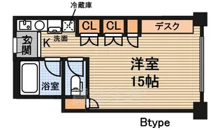 メゾン淀川【7階】の間取り